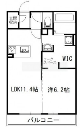 Ａｎｆａｎｇ神田 202号室 間取り