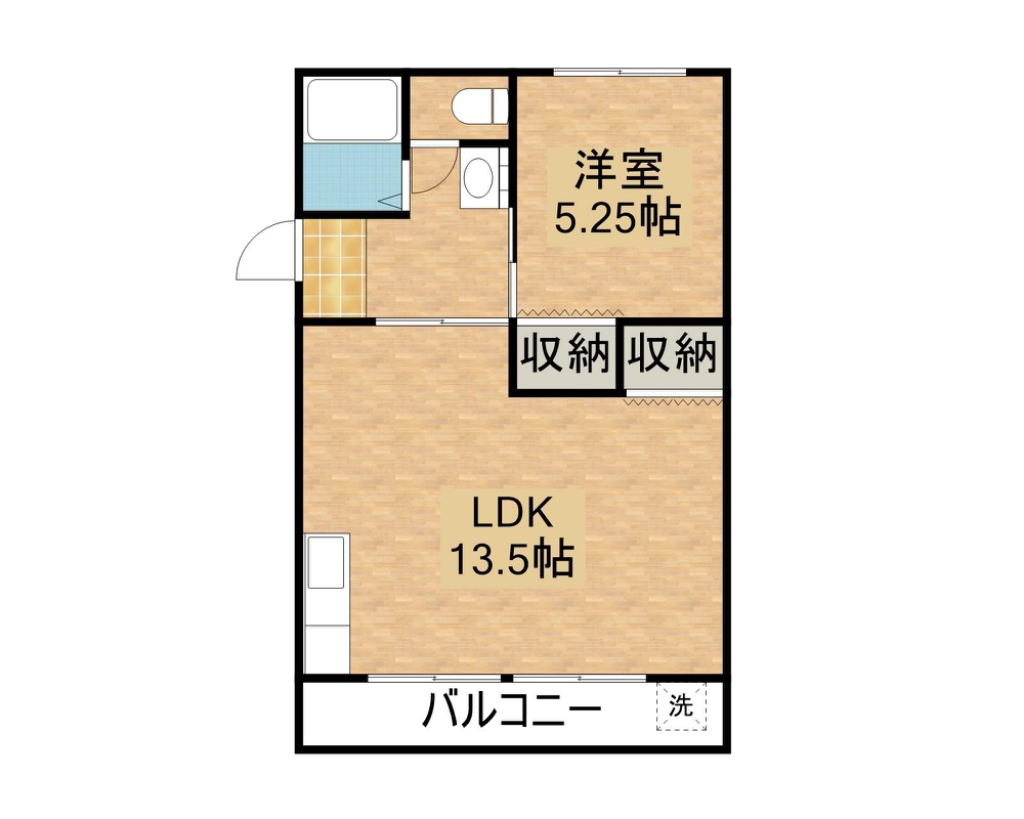 サンシャイン丸松 301号室 間取り