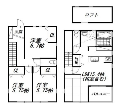 花水木タウンＮＥ 間取り