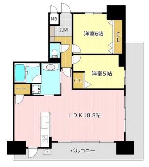 アルファステイツ浜松駅西 205号室 間取り