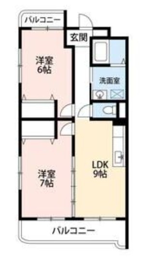 ピエール　フェローニ 203号室 間取り
