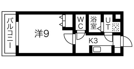 ハーヴェストⅡ 405号室 間取り