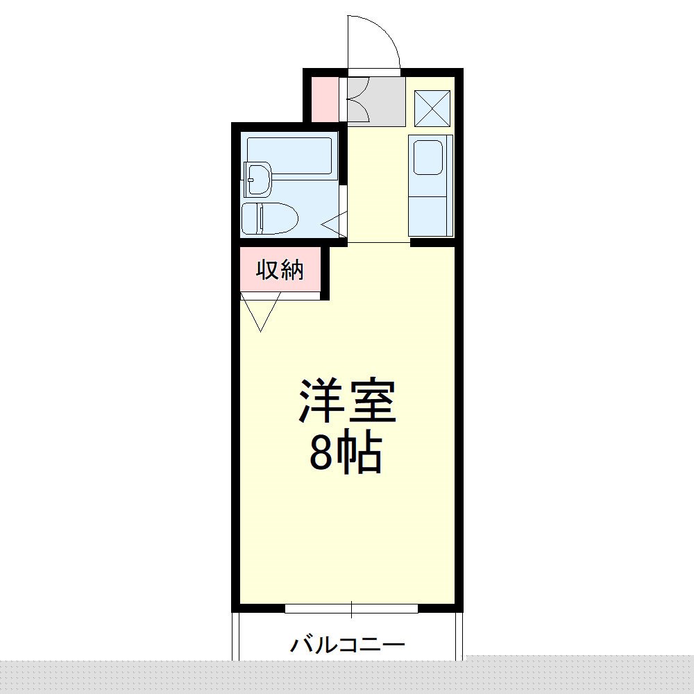コンフォール根上り松 105号室 間取り