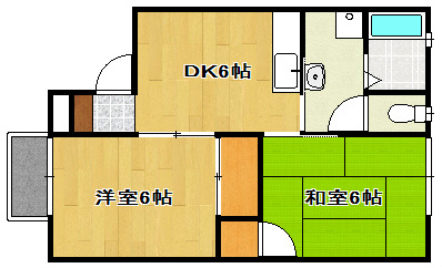 セジュール南平台 102号室 間取り