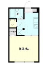 アーバンシティ三島 208号室 間取り