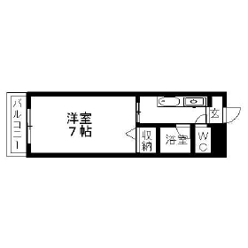 アーバンシティ上浅田 405号室 間取り