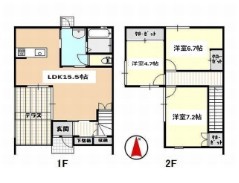 キャレブラン曳馬Ⅱ 間取り