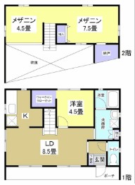 サクラパルＢ 間取り