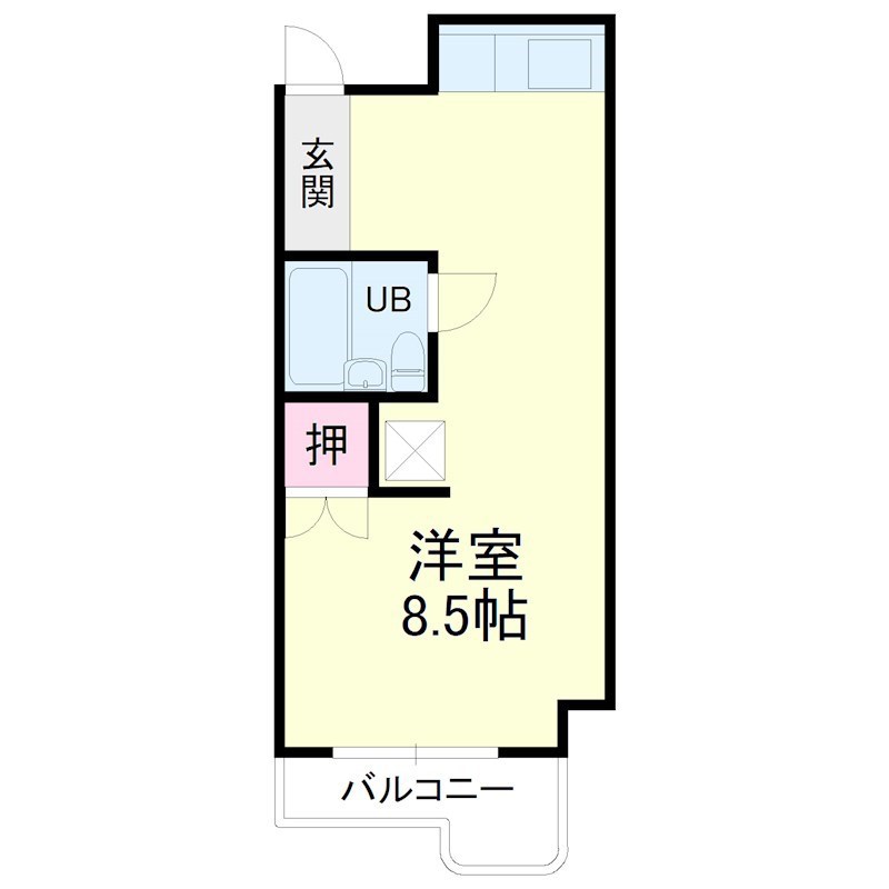 ＴＢクレール 302号室 間取り