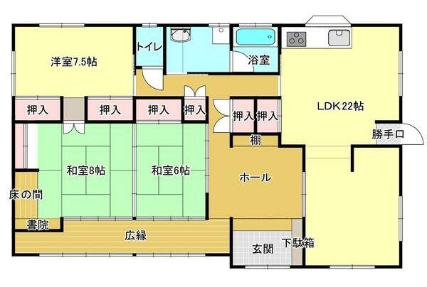 水野様貸家 間取り