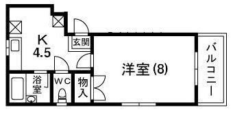 ＤＯＩハウス 301号室 間取り