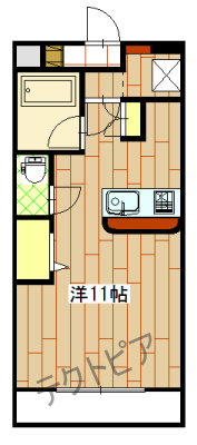 ＮＥＸＴＡＧＥ新橋 103号室 間取り