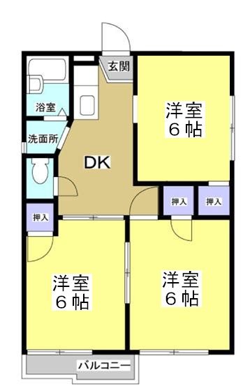 Ｍ’ｓ谷上 101号室 間取り