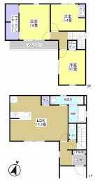 ブリアシエル新居Ⅲ 間取り