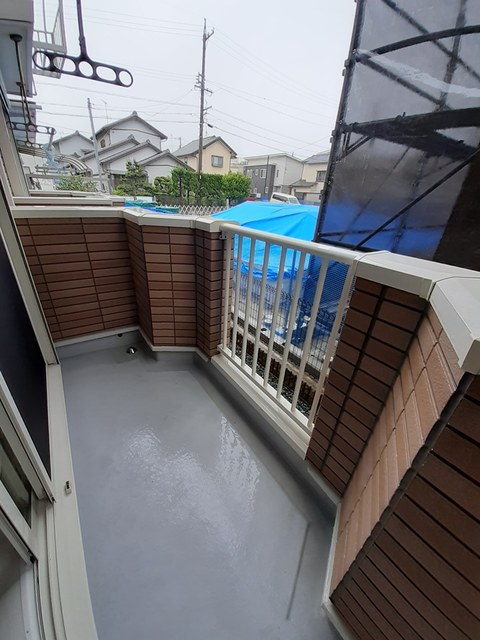 トレス日和 ベランダ