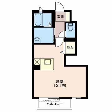 グリーンタウンＢ・Ｄ B102号室 間取り