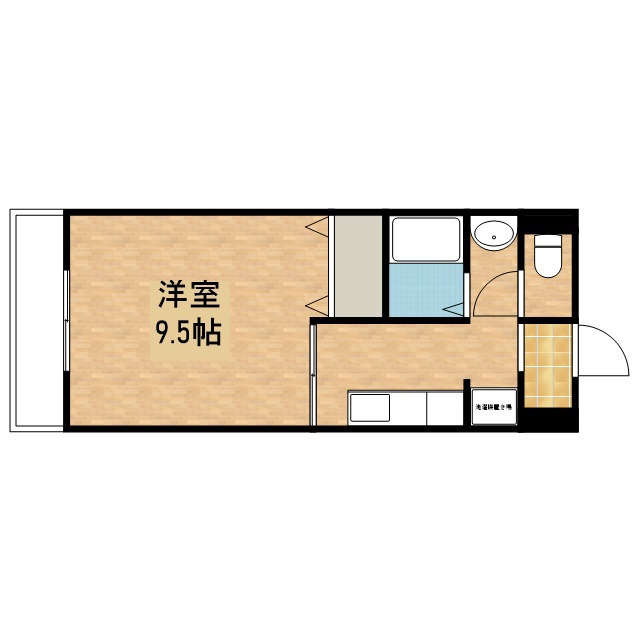 ＳエステートⅡ 303号室 間取り