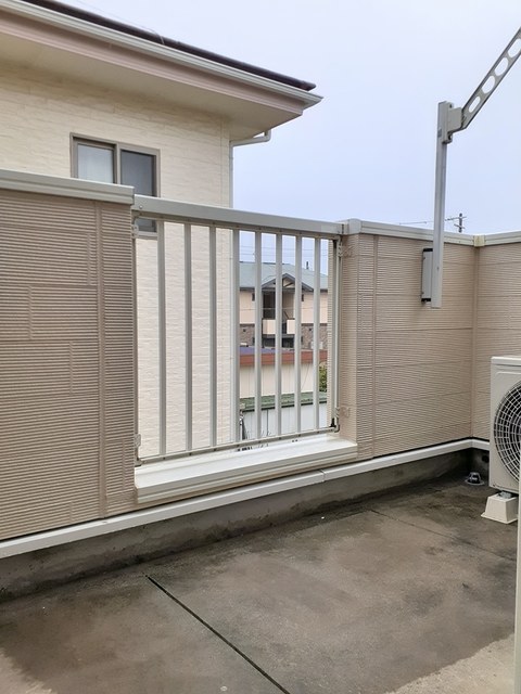 ボヌール ベランダ