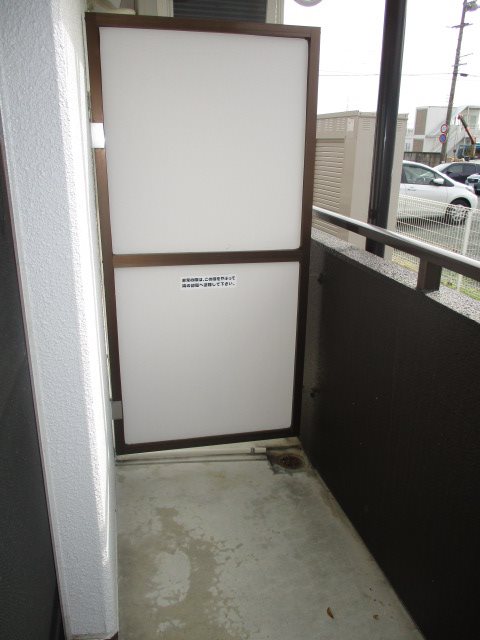 ライス・ヘッジ ベランダ