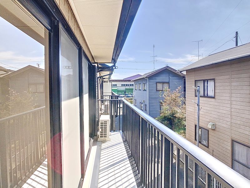 ソレイユ　Ａ ベランダ