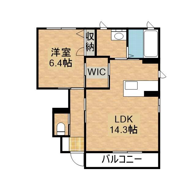 グリーンタウンＢ・Ｄ D102号室 間取り