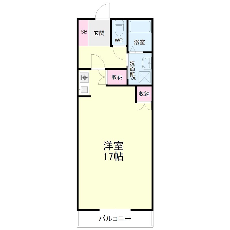 アルコ7 203号室 間取り