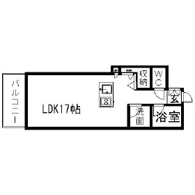 ＴＥＲＺＯテルツォ 406号室 間取り