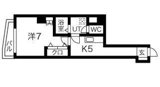ゴールドサークル尾張町 401号室 間取り