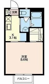 マ・メゾン雅 202号室 間取り