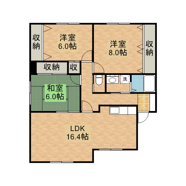 アルトゥーラ　Ｎ 1号室 間取り