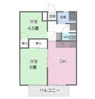 谷上パナハイツＡ 103号室 間取り