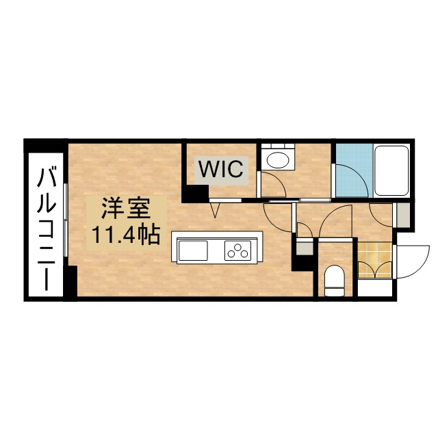 ガーデンコート悠 201号室 間取り