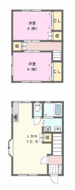 ソニード桜台　Ａ 1号室 間取り