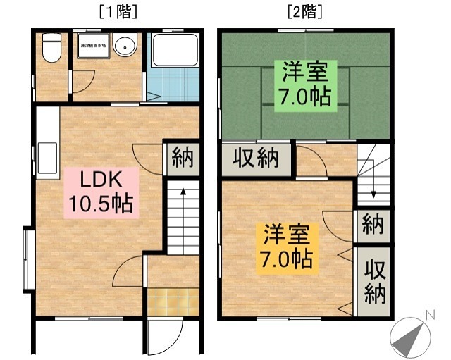 ソレアード佐鳴台 103号室 間取り