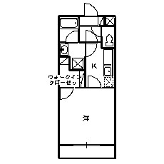 La Merveille 101号室 間取り