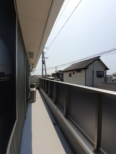 エバーグリーン若林Ⅲ ベランダ