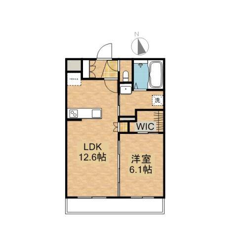 ブロッサムコート 303号室 間取り