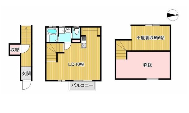 パークガーデン東伊場 B2号室 間取り