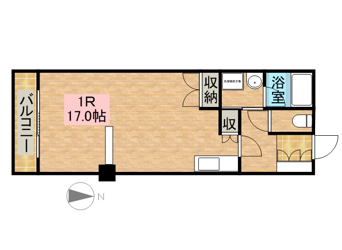 アルコ７ 203号室 間取り