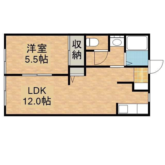 コーポベルトリー 103号室 間取り