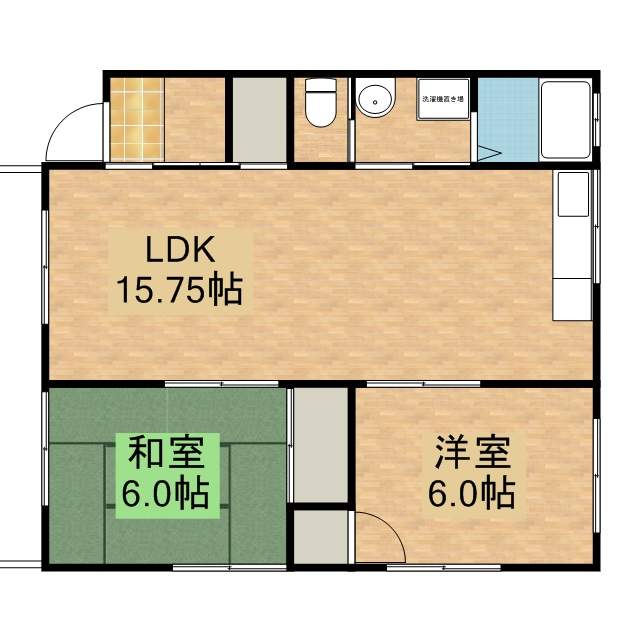 Ｌｅｏ 201号室 間取り