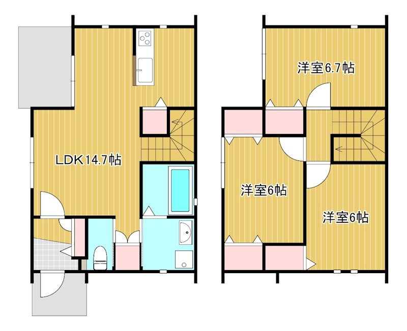 シャルム　カシータ 間取り