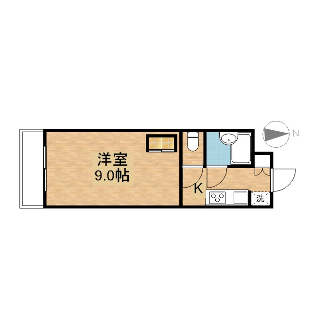 クロシェットⅠ 間取り図