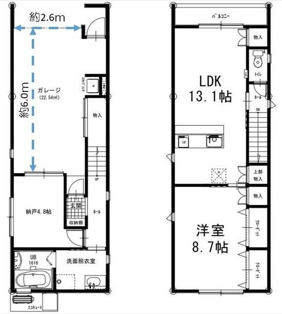 グランフロント舞阪 間取り
