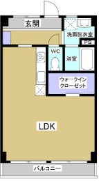 ＰＩＶＯＴマンション広沢 103号室 間取り