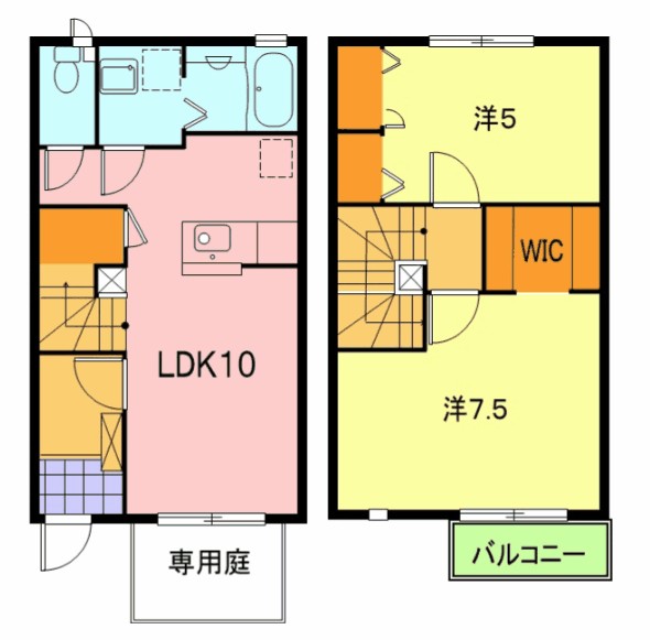 エミネンスコート 102号室 間取り