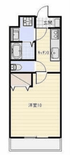 マンションきんかん 303号室 間取り