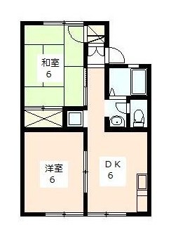 第二コンチェルトＣ 102号室 間取り