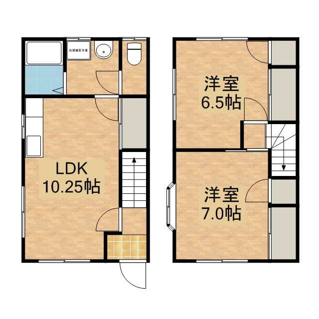 エクセレントＫ A3号室 間取り