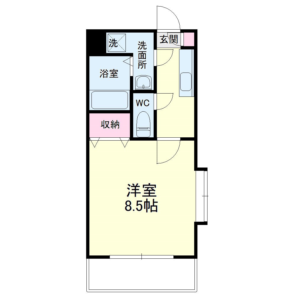 GRANDPIA（グランピア） 201号室 間取り